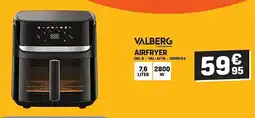 Electro Depot Valberg AIRFRYER DBL R - VAL-AF76 aanbieding