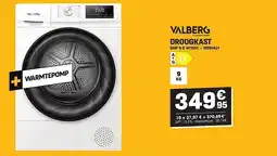 Electro Depot Valberg DROOGKAST DHP 9 D W180C aanbieding