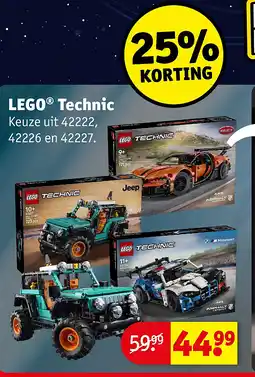 Kruidvat LEGO Technic aanbieding