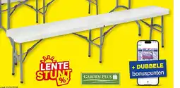 Hubo VOUWBANK 183 x 30 x 43 cm aanbieding
