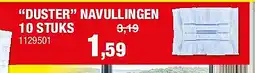 Hubo “DUSTER” NAVULLINGEN 10 STUKS aanbieding