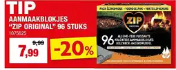 Hubo AANMAAKBLOKJES “ZIP ORIGINAL” 96 STUKS aanbieding
