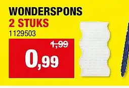Hubo WONDERSPONS 2 STUKS aanbieding