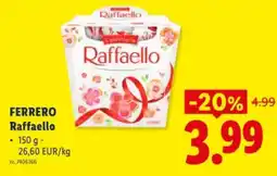 Lidl Raffaello aanbieding