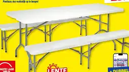 Hubo VOUWTAFEL 180 x 70 x 74 cm aanbieding