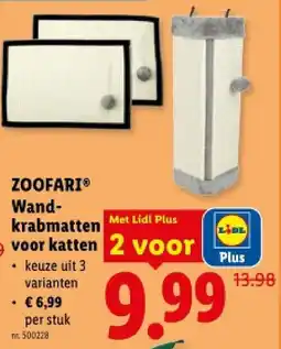 Lidl andkrabmatten voor katten aanbieding