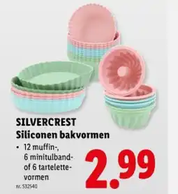 Lidl Siliconen bakvormen aanbieding