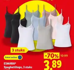 Lidl Spaghettitops, 3 stuks aanbieding