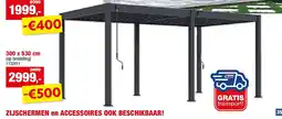 Hubo PAVILJOEN “NEO” 300 x 530 cm aanbieding