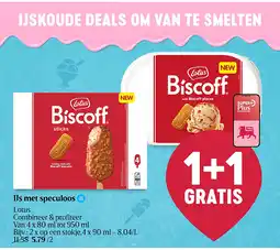 Delhaize Glace au spéculoos aanbieding