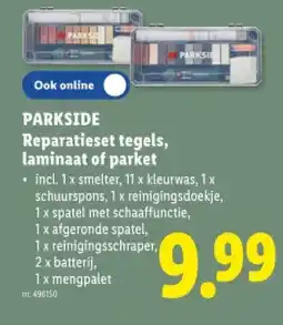 Lidl Reparatieset tegels, laminaat of parket aanbieding