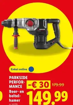 Lidl PERFORMANCE Boor-en beitelhamer aanbieding
