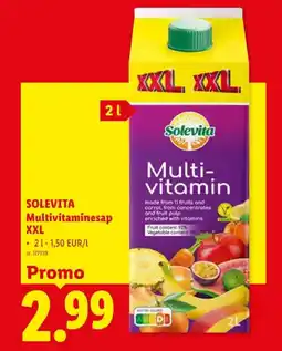 Lidl Multivitaminesap XXL aanbieding