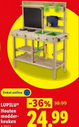 Lidl Houten modderkeuken aanbieding