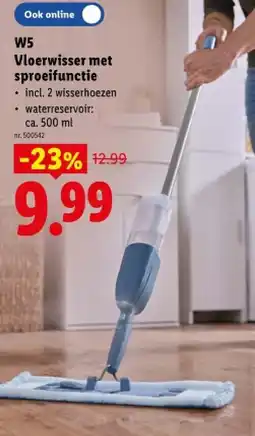 Lidl Vloerwisser met sproeifunctie aanbieding