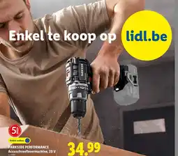 Lidl Accuschroefboormachine, 20 V aanbieding