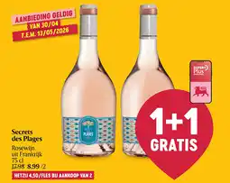 Delhaize Secrets des Plages aanbieding
