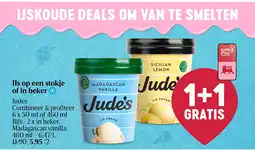 Delhaize Glace en bâtonnets ou en pot aanbieding