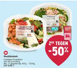 Delhaize Salade repas aanbieding