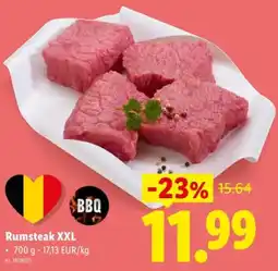 Lidl Rumsteak XXL aanbieding
