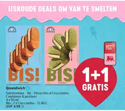 Delhaize Sandwich glacé aanbieding