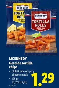 Lidl Gerolde tortilla chips aanbieding