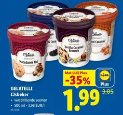 Lidl GELATELLI IJsbeker aanbieding