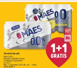 Delhaize Pils sans alcool aanbieding