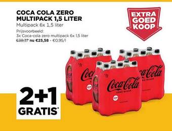 Jumbo Coca Cola Zero aanbieding