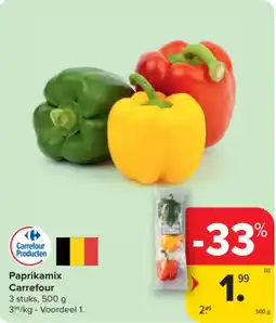 Carrefour Market Paprikamix Carrefour aanbieding