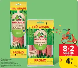 Carrefour Market Fijne vleeswaren Marcassou aanbieding