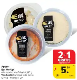 Carrefour Market Apero Eat Me Up' aanbieding