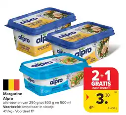 Carrefour Market Margarine Alpro aanbieding
