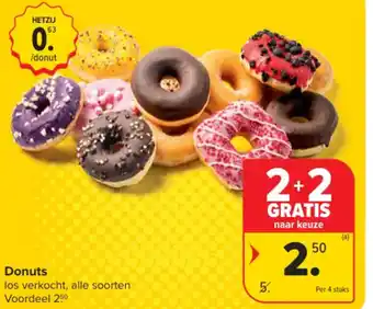Carrefour Market Donuts aanbieding