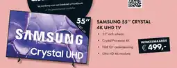 Woonsquare Samsung 55" crystal 4K UHD TV aanbieding