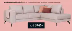 Woonsquare Woonlandschap Capri aanbieding