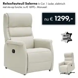 Woonsquare Relaxfauteuil Salerno aanbieding