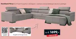 Woonsquare Hoekbank Parys aanbieding