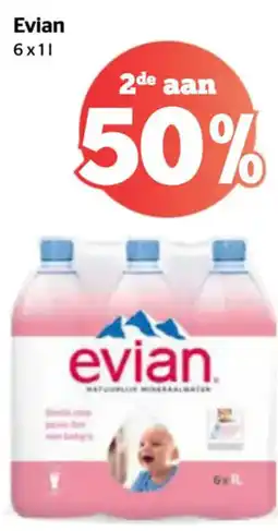 Spar Evian aanbieding