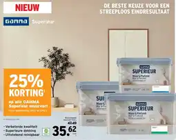 GAMMA GAMMA Superieur aanbieding