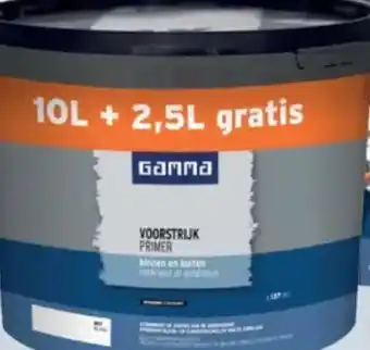 GAMMA Gamma dekkende primer wit aanbieding