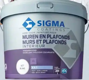 GAMMA sigma muurverf aanbieding