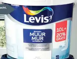 GAMMA Levis muurverf wit aanbieding