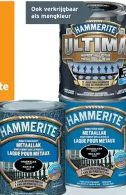 GAMMA hamerslaq metaalk aanbieding