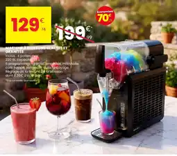 Stokomani Machine à boissons glacées et granites aanbieding