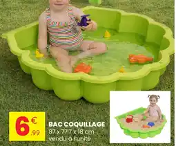 Stokomani Bac coquillage aanbieding