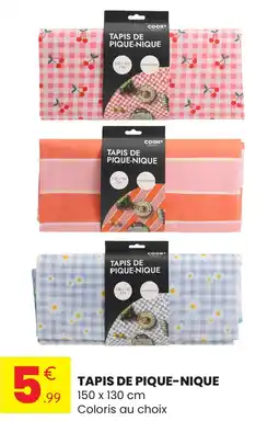 Stokomani Tapis de pique-nique aanbieding
