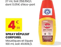 Stokomani Spray répulsif corporel aanbieding