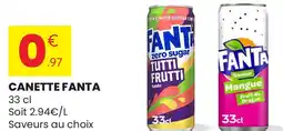 Stokomani Canette fanta aanbieding