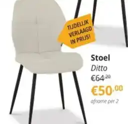 YGO Stoel Ditto aanbieding